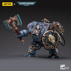 JoyToy Warhammer 40k 1/18 Scale Action Figure Space Marines Space Wolves Venerable Dreadnought Brother Hvor 