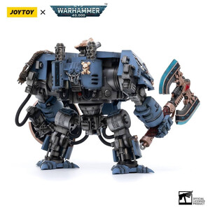 JoyToy Warhammer 40k 1/18 Scale Action Figure Space Marines Space Wolves Venerable Dreadnought Brother Hvor 