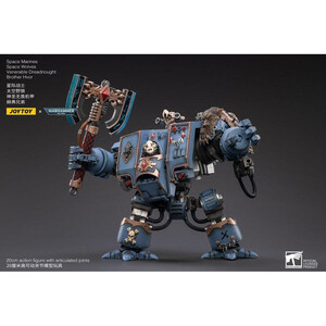JoyToy Warhammer 40k 1/18 Scale Action Figure Space Marines Space Wolves Venerable Dreadnought Brother Hvor 