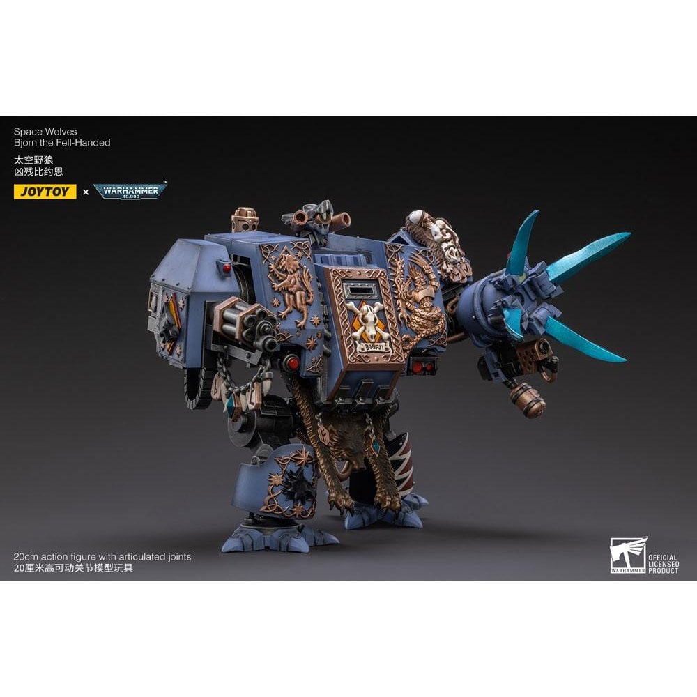 JoyToy Warhammer 40k 1/18 Scale Action Figure Space Wolves Bjorn