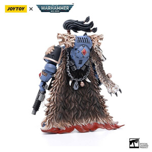 JoyToy Warhammer 40k 1/18 Scale Action Figure Space Wolves Ragnar Blackmane 