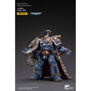 JoyToy Warhammer 40k 1/18 Scale Action Figure Space Wolves Ragnar Blackmane 