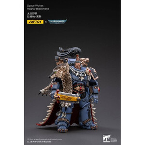 JoyToy Warhammer 40k 1/18 Scale Action Figure Space Wolves Ragnar Blackmane 