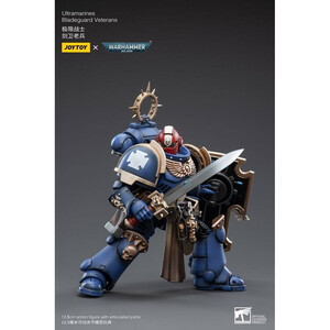 JoyToy Warhammer 40k 1/18 Scale Action Figure Ultramarines Bladeguard Veteran 