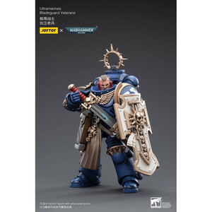 JoyToy Warhammer 40k 1/18 Scale Action Figure Ultramarines Bladeguard Veteran 