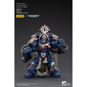 JoyToy Warhammer 40k 1/18 Scale Action Figure Ultramarines Chapter Master Marneus Calgar 