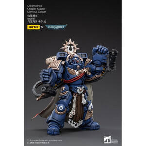 JoyToy Warhammer 40k 1/18 Scale Action Figure Ultramarines Chapter Master Marneus Calgar 