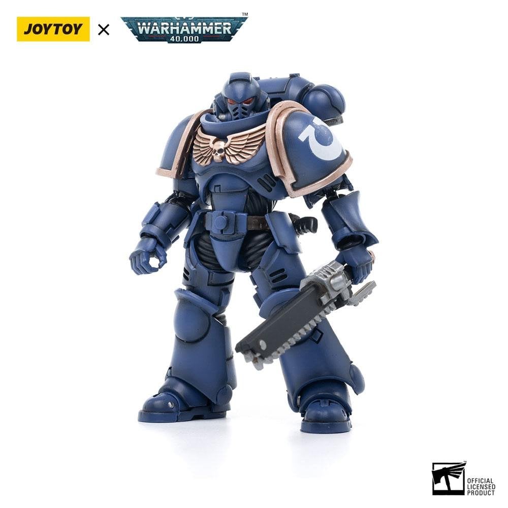 JoyToy Warhammer 40k 1/18 Scale Action Figure Ultramarines Intercessors 