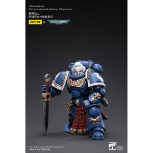 JoyToy Warhammer 40k 1/18 Scale Action Figure Ultramarines Primaris Assault Veteran Intercessor 