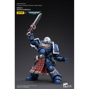 JoyToy Warhammer 40k 1/18 Scale Action Figure Ultramarines Primaris Assault Veteran Intercessor 