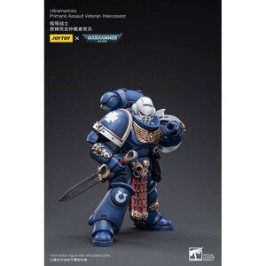 JoyToy Warhammer 40k 1/18 Scale Action Figure Ultramarines Primaris Assault Veteran Intercessor 