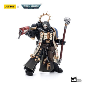JoyToy Warhammer 40k 1/18 Scale Action Figure Ultramarines Primaris Chaplain Brother Varus 