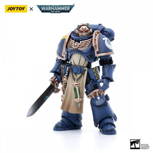 JoyToy Warhammer 40k 1/18 Scale Action Figure Ultramarines Primaris Company Champion 