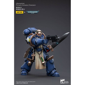 JoyToy Warhammer 40k 1/18 Scale Action Figure Ultramarines Primaris Company Champion 