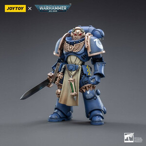 JoyToy Warhammer 40k 1/18 Scale Action Figure Ultramarines Primaris Company Champion 