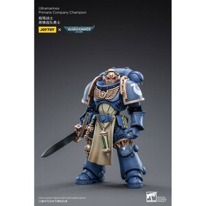 JoyToy Warhammer 40k 1/18 Scale Action Figure Ultramarines Primaris Company Champion 