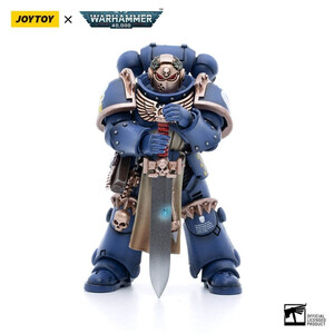 JoyToy Warhammer 40k 1/18 Scale Action Figure Ultramarines Primaris Company Champion 