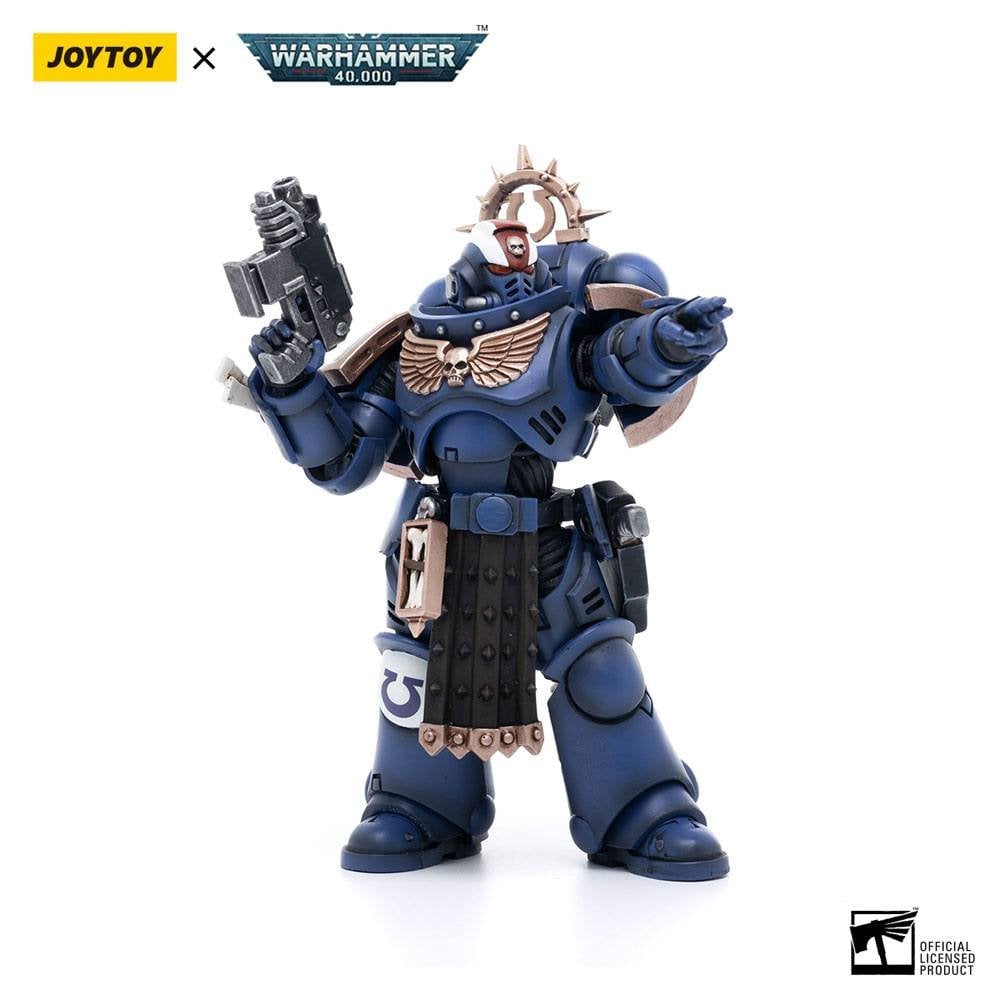 JoyToy Warhammer 40k 1/18 Scale Action Figure Ultramarines Primaris Lieutenant Amulius 
