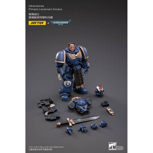 JoyToy Warhammer 40k 1/18 Scale Action Figure Ultramarines Primaris Lieutenant Amulius 