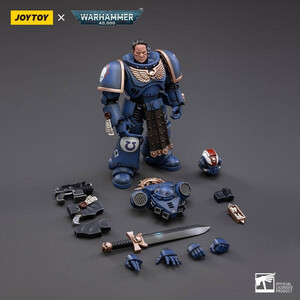 JoyToy Warhammer 40k 1/18 Scale Action Figure Ultramarines Primaris Lieutenant Amulius 