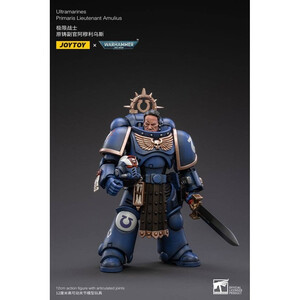 JoyToy Warhammer 40k 1/18 Scale Action Figure Ultramarines Primaris Lieutenant Amulius 