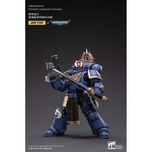 JoyToy Warhammer 40k 1/18 Scale Action Figure Ultramarines Primaris Lieutenant Amulius 