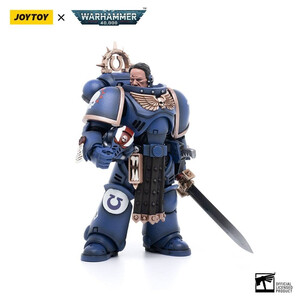 JoyToy Warhammer 40k 1/18 Scale Action Figure Ultramarines Primaris Lieutenant Amulius 