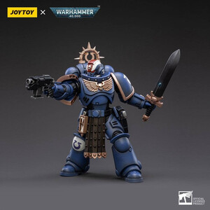JoyToy Warhammer 40k 1/18 Scale Action Figure Ultramarines Primaris Lieutenant Amulius 