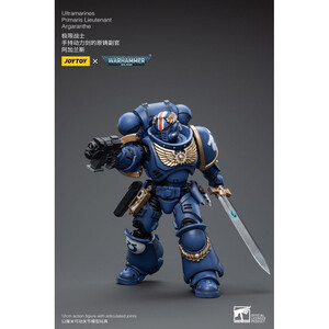 JoyToy Warhammer 40k 1/18 Scale Action Figure Ultramarines Primaris Lieutenant Argaranthe 