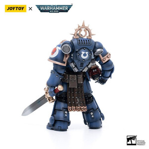 JoyToy Warhammer 40k 1/18 Scale Action Figure Ultramarines Veteran Sergeant Icastus 