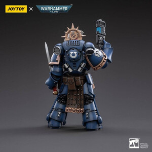 JoyToy Warhammer 40k 1/18 Scale Action Figure Ultramarines Veteran Sergeant Icastus 