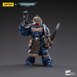 JoyToy Warhammer 40k 1/18 Scale Action Figure Ultramarines Veteran Sergeant Icastus 