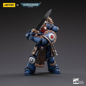 JoyToy Warhammer 40k 1/18 Scale Action Figure Ultramarines Veteran Sergeant Icastus 