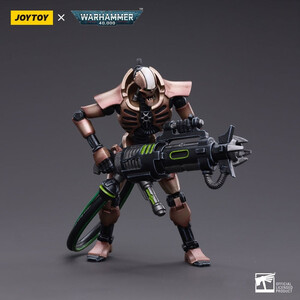 JoyToy Warhammer 40k Action Figure 2-Pack 1/18 Necrons Szarekhan Dynasty Immortal with Tesla Carbine 