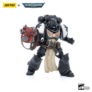 JoyToy Warhammer 40k Action Figure 4-Pack 1/18 Black Templars Army Primaris Crusader Squad 