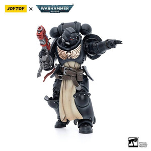 JoyToy Warhammer 40k Action Figure 4-Pack 1/18 Black Templars Army Primaris Crusader Squad 