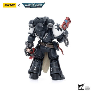 JoyToy Warhammer 40k Action Figure 4-Pack 1/18 Black Templars Army Primaris Crusader Squad 