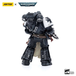 JoyToy Warhammer 40k Action Figure 4-Pack 1/18 Black Templars Army Primaris Crusader Squad 