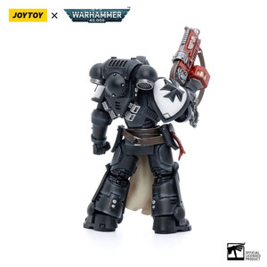 JoyToy Warhammer 40k Action Figure 4-Pack 1/18 Black Templars Army Primaris Crusader Squad 