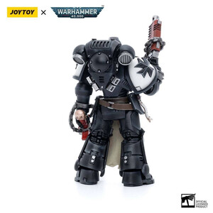 JoyToy Warhammer 40k Action Figure 4-Pack 1/18 Black Templars Army Primaris Crusader Squad 