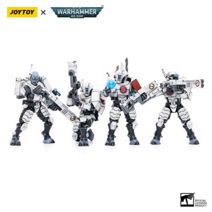 JoyToy Warhammer 40k Action Figure 4-Pack 1/18 T'au Empire Fire Warriors 