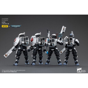 JoyToy Warhammer 40k Action Figure 4-Pack 1/18 T'au Empire Fire Warriors 