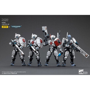 JoyToy Warhammer 40k Action Figure 4-Pack 1/18 T'au Empire Fire Warriors 