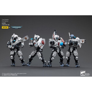 JoyToy Warhammer 40k Action Figure 4-Pack 1/18 T'au Empire Fire Warriors 