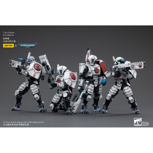 JoyToy Warhammer 40k Action Figure 4-Pack 1/18 T'au Empire Fire Warriors 