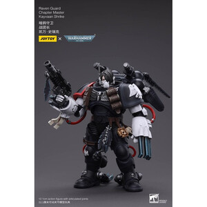 JoyToy Warhammer 40k 1/18 Scale Action Figure Raven Guard Chapter Master Kayvaan Shrike 