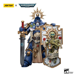 JoyToy Warhammer 40k 1/18 Scale Action Figure Ultramarines Primaris Captain with Relic Shield and Power Sword 