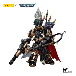 JoyToy Warhammer 40k 1/18 Scale Action Figure Chaos Space Marines Black Legion Chaos Lord in Terminator Armour 
