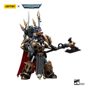 JoyToy Warhammer 40k 1/18 Scale Action Figure Chaos Space Marines Black Legion Chaos Lord in Terminator Armour 