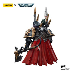 JoyToy Warhammer 40k 1/18 Scale Action Figure Chaos Space Marines Black Legion Chaos Lord in Terminator Armour 